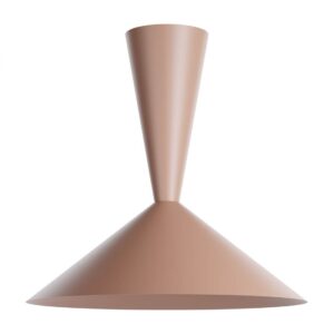 Plafoniera Redo Konos, teracota mat, 1xE27, D.65 cm, 01-4580