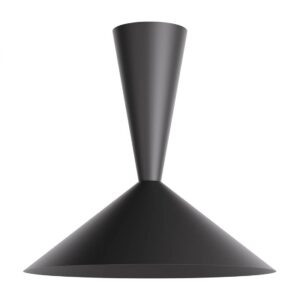 Plafoniera Redo Konos, negru mat, 1xE27, D.65 cm, 01-4584