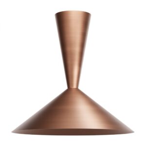 Plafoniera Redo Konos, cupru antic, 1xE27, D.65 cm, 01-4583