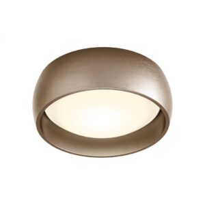 Plafoniera Redo Poll, maro periat, LED, 1318 lumeni, alb cald 3000K, D.15 cm, 01-4320