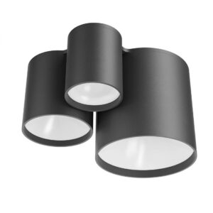 Plafoniera Redo Hera, negru mat, LED CCT, 31W, 1766 lumeni, 2700K/3000K, 01-4707