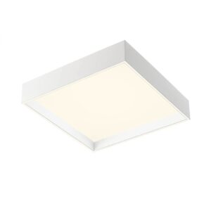 Plafoniera Redo Hover, negru mat, LED CCT, 30W+10W, 3002 lumeni, 2700K/3000K/4000K, L.42 cm, 01-4469