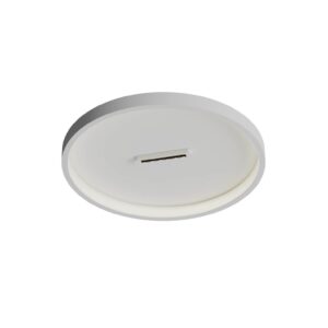 Plafonieră Redo Button LED 40W CCT 2700K/3000K, D. 42cm, Alb mat, 01-4289