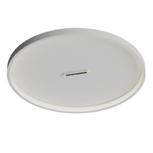 Plafonieră Redo Button LED 52W CCT 2700K/3000K, D.61cm, Albmat,  01-4293