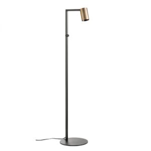 Lampadar Redo Rolf, negru/bronz antic, 1xGU10, H.140 cm, 01-4395