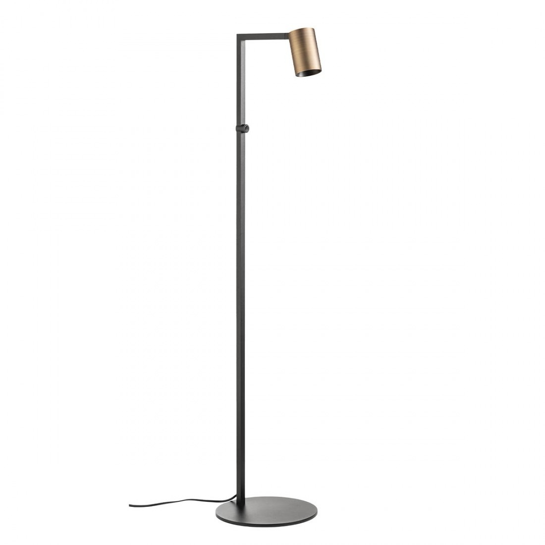 Lampadar Redo Rolf, negru/bronz antic, 1xGU10, H.140 cm, 01-4395
