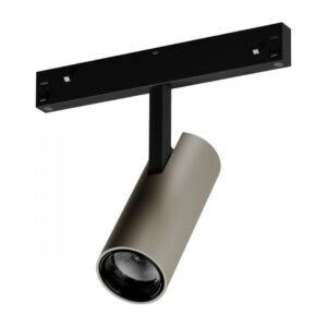 Mini proiector orientabil pentru profilele liniare Xnet, silver coffee, 7W, 3000K, Arelux, XNRS31WW SP SCF