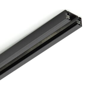 Sina Minitrack 1 circuit L. 2m, IP20, negru mat, montaj aparent, Arelux, MT1002 BK