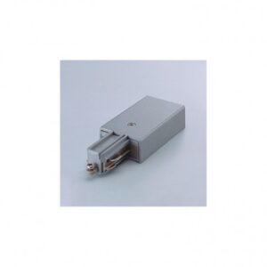 Alimentator MT1005 S dreapta, 1 circuit, Minitrack 250 V / 16 A, argintiu, Arelux