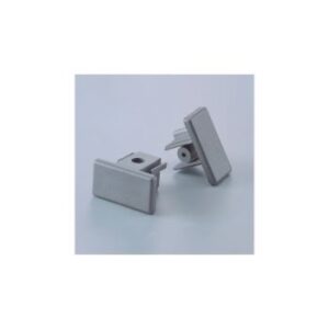 Element terminal pentru şină 1 circuit Minitrack argintiu MT1015 S., Arelux