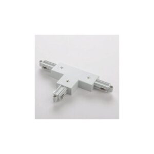 Element conexiune in T și alimentare dreapta  pentru sine cu un circuit, alb, Arelux, MT1009 MWH