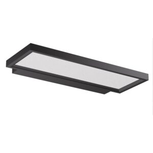 Aplica Arelux XSpecter, aluminiu, negru, LED, 5184 lumeni, alb cald 3000K, IP40, SPC03WW SBK