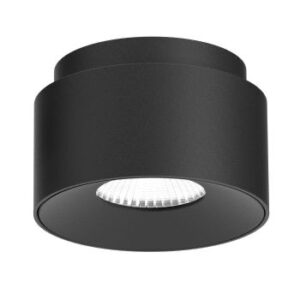Plafoniera Arelux XRim, aluminiu, alb/negru, LED, 23W, 2714 lumeni, alb neutru 4000K, IP40, RM04WW SBK