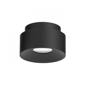 Plafoniera Arelux XRim, aluminiu, negru, LED, 15W, 1773 lumeni, alb cald 3000K, IP40, RM03WW SBK