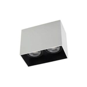 Plafoniera Arelux XCard, alb, 2XGU10, CD02 SWH