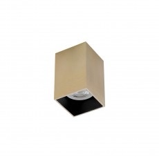 Plafoniera Arelux XCard, auriu, 1XGU10, CD01 SGD