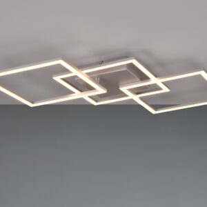 Plafonieră Trail led 31W 4000K 3800lm, argintiu, R64493187