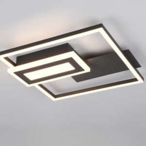 Plafoniera SPIRO, Negru mat, LED, 32W, 3800lm, 2700K-6500K, Trio, R67862932