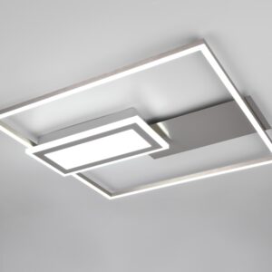 Plafoniera SPIRO  led 22W nickel mat, 33x30cm, Trio , R67862107