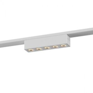 Spot fix liniar, LED, 5W, 368 lumeni, alb cald 3000K, L.12 cm, Xtiny, Arelux, XT21WW SP SWH