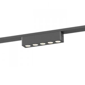 Spot fix liniar, LED, 5W, 368 lumeni, alb cald 3000K, L.12 cm, Xtiny, Arelux, XT21WW SP SBK