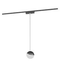 Suspensie decorativă LED, 6W, 532 lumeni, alb cald 3000K, H.140 cm, Xtiny, Arelux, XT15WW SU SBK