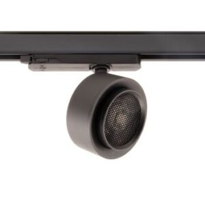 Proiector orientabil de interior pentru șină cu 3 circuit, LED 34W 3000K lumina caldă 3767 lm, Negru mat, Xarte, Arelux, AR02WW SBK