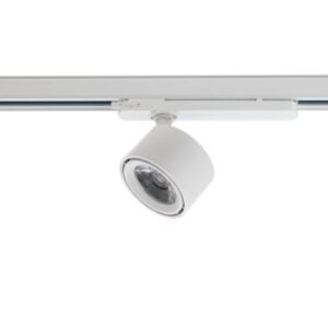 Proiector LED pentru sina cu 3 circuite XTORCH 1x28W 3000K 2547lm CRI.92 IP20 UGR<10 36° alb mat, Arelux, TCH02WW SWH