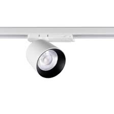 Proiector Arelux XShow pentru sina cu 3 circuite, aluminiu, alb, LED, 28W, 3670 lumeni, alb neutru 4000K, SH02NW SWH