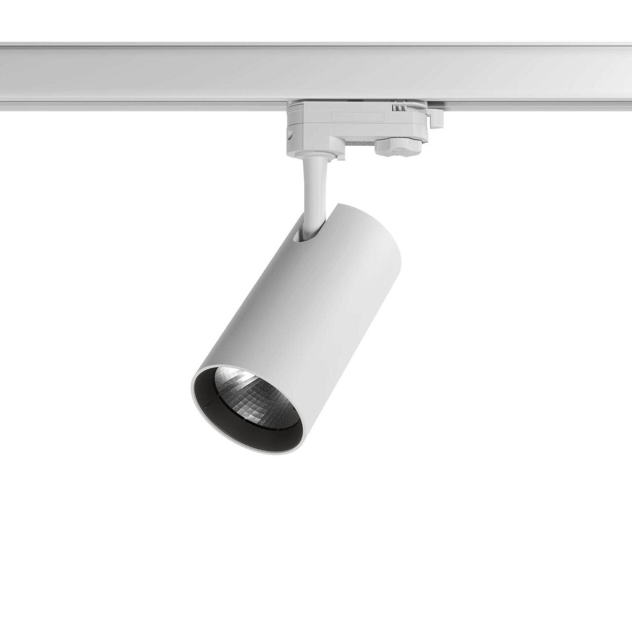 Proiector LED orientabil pentru sina cu 3 circuite, Alb mat, 10W, 3000K, Arelux, Xtilt, TL02WW MWH