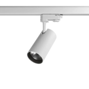 Proiector LED orientabil pentru sina cu 3 circuite, Alb mat, 10W, 4000K, Arelux, Xtilt, TL02NW MWH
