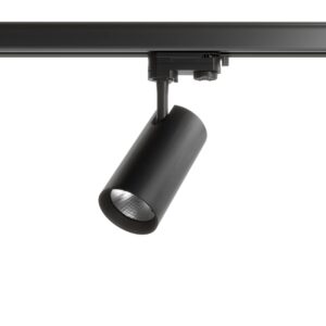 Proiector LED orientabil pentru sina cu 3 circuite, Negru mat, 10W, 3000K, Arelux, Xtilt, TL02WW MBK