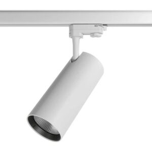 Proiector LED orientabil pentru sina cu 3 circuite, Negru mat, 30W, 4000K, Arelux, Xtilt, TL04NW MWH