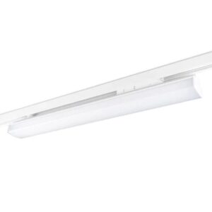 Corp LED liniar 30W XTRADE OPAL DEFUSER pentru sina cu 3 circuite corp alb lentile 60 de grade CRI90 IP40 lumina neutră 4000K 4092Lm, Arelux, TD04NW SWH