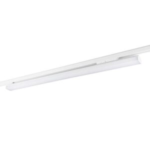 Corp LED liniar 55W XTRADE OPAL DEFUSER pentru sina cu 3 circuite corp alb lentile 60 de grade CRI90 IP40 lumina neutră 4000K 7524 Lm, Arelux, TD06NW SWH