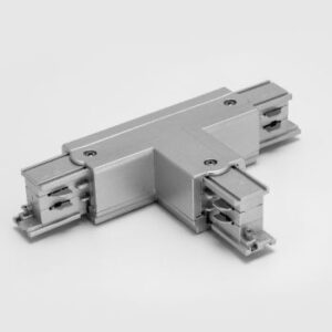 Element conexiune T si alimentare dreapta 3 sine 3 circuite TRACK N 3c T negru Arelux TKN1009 S