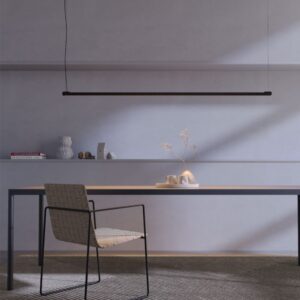 Suspensie Redo Crisp 146, negru mat, LED, 41W, 2766 lumeni, alb cald 3000K, 01-4700