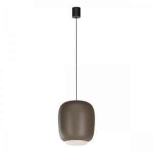 Suspensie Redo Dubbo, maro inchis, LED CCT, 21W, 2372 lumeni, 2700K/3000K/4000K, D.31 cm, 01-4800
