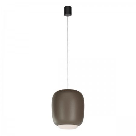 Suspensie Redo Dubbo, maro inchis, LED CCT, 21W, 2372 lumeni, 2700K/3000K/4000K, D.31 cm, 01-4800