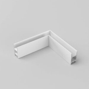 Element de colț 90 grd pentru profilul PRF011, alb, Arelux, PRF011C90 SWH
