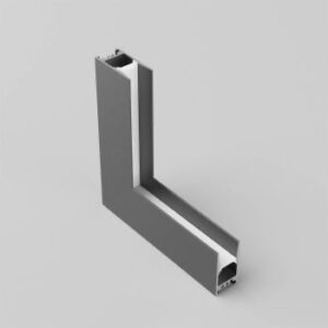 Element de structură pentru realizarea conexiunii pentru 2 profile PRF011, unghi intern, negru , PRF011IAC SBK