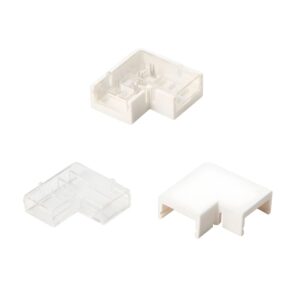 Element de conexiune liniar in L pentru banda LED, Arelux Xsolis, IP67, set 5 buc, SLS06L8IP