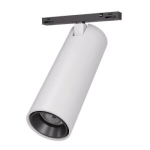 Mini proiector orientabil și dimabil (PWM) Arelux LED 9,6W 3000K 800 lm, Alb mat, Xneo, NE04WW MWH