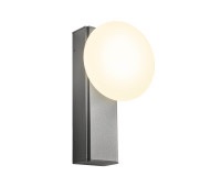 Aplica Redo Ovum, negru mat, LED CCT, 5W, 3000K/4000K, 700 lumeni IP44, 01-4305