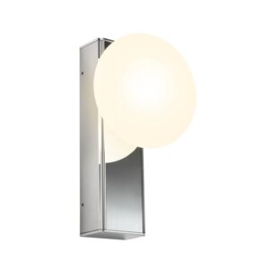 Aplica Redo Ovum, crom, LED CCT, 5W, 3000K/4000K, 700 lumeni IP44, 01-4303