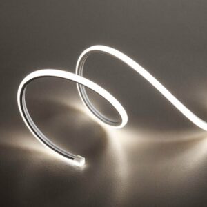 Banda LED XSNAKE flexibila monocromatica IP67 rola 5 m 10W/ml 126LED/ml 24V DC 3000K 120° Arelux SNK10X10WW