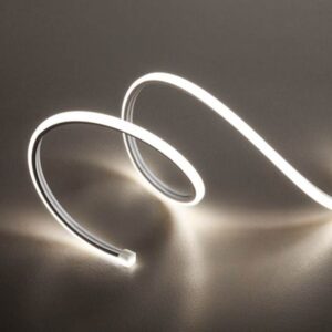 Banda LED XSNAKE flexibila monocromatica IP67 rola 5 m 10W/ml 126LED/ml 24V DC 6500K 120° Arelux SNK10X10CW