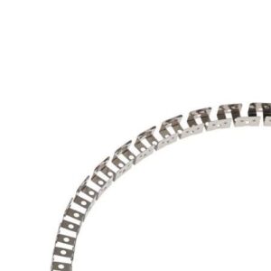Accesoriu flexibil din oțel cromat pentru fixarea benzilor XSNAKE 10X10, 1m, Arelux, SNK10x10SK