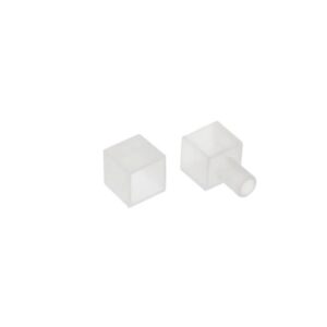 Set 2 elemente terminale silicon alimentare+sigilare bucati banda XSNAKE SNK10x10 Arelux, SNK10X10ECD