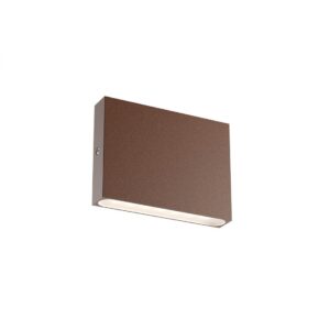 Aplica tip steplight Zipper, corten, LED, 3W, 170 lumeni, 3000K, IP65, 24V, 90958